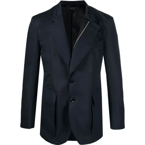 Cotton Jacket with Multiple Pockets , male, Sizes: XL - Tom Ford - Modalova
