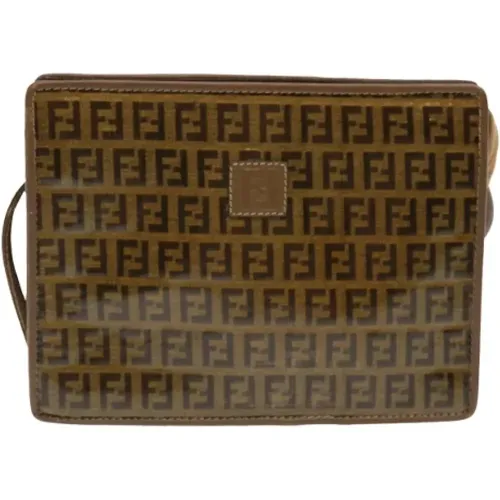 Pre-owned Cross Body Bags, female, , Size: ONE SIZE Pre-owned Canvas fendi-bags - Fendi Vintage - Modalova