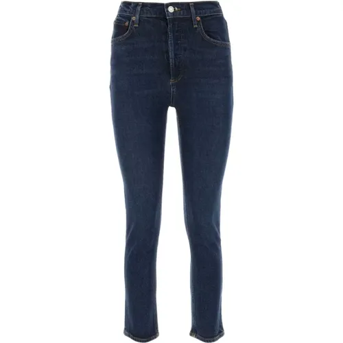 Stretch Denim Jeans - Stilvoll und bequem , Damen, Größe: W27 - Agolde - Modalova