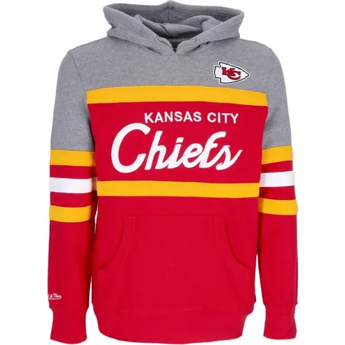 Hoodies, male, , Size: S Kansas City Chiefs Hoodie - Mitchell & Ness - Modalova