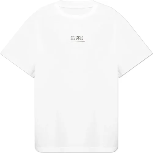 Oversize T-Shirt , Herren, Größe: XS - MM6 Maison Margiela - Modalova