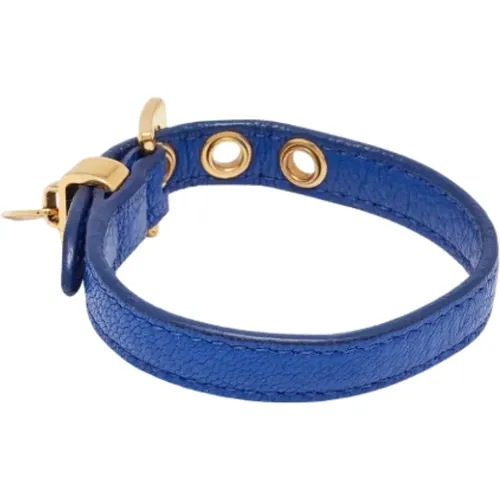 Pre-owned Jewellery, female, , Size: ONE SIZE Pre-owned Leather bracelets - Miu Miu Pre-owned - Modalova