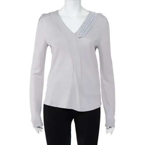 Pre-owned Fabric tops , female, Sizes: L - Armani Pre-owned - Modalova