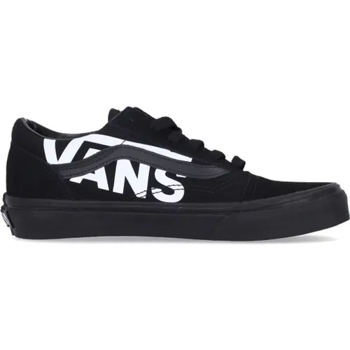 Sneakers, male, , Size: 3 US Classic /White Logo Sneakers - Vans - Modalova