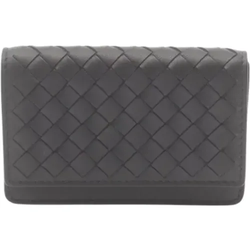 Pre-owned Wallets, male, , Size: ONE SIZE Pre-owned Leather wallets - Bottega Veneta Vintage - Modalova