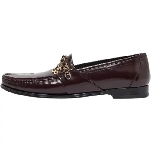 Pre-owned Leder flats - Dolce & Gabbana Pre-owned - Modalova