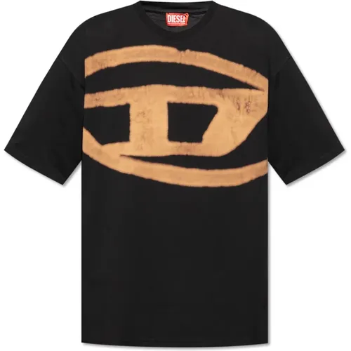 T-shirt `T-Boxt-Bleach` , Herren, Größe: L - Diesel - Modalova