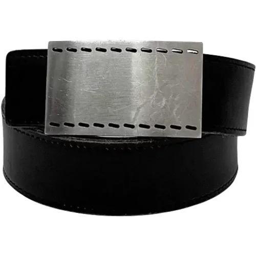 Pre-owned Belts, male, , Size: ONE SIZE Pre-owned Leather belts - Hermès Vintage - Modalova