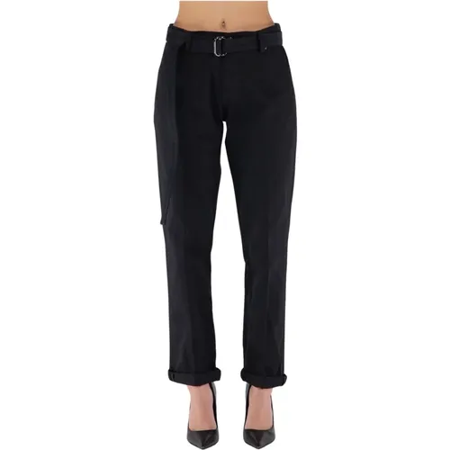 Boyfriend Fit Belted Pants , female, Sizes: XS - Tom Ford - Modalova