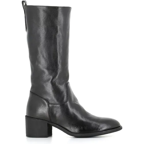 Leather Zip Boots , female, Sizes: 7 UK - Officine Creative - Modalova