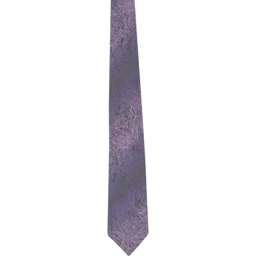 Ties, male, , Size: ONE SIZE Paisley Silk Jacquard Tie - ETRO - Modalova