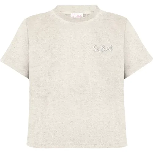 T-shirts and Polos , female, Sizes: M, XS - MC2 Saint Barth - Modalova