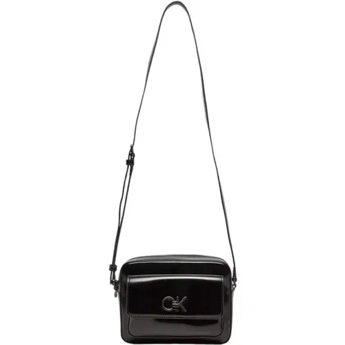 Cross Body Bags, female, , Size: ONE SIZE Polyurethane Handbag for Women - Calvin Klein - Modalova