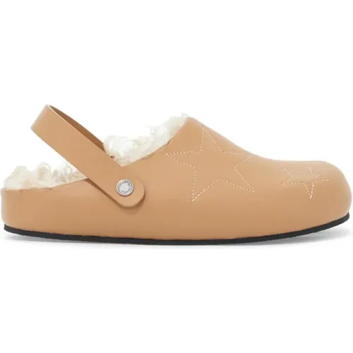 Bestickte Sterne Eco-Leder Clogs , Damen, Größe: 36 EU - Stella Mccartney - Modalova