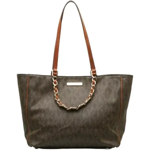 Pre-owned Tote Bags, female, , Size: ONE SIZE Pre-owned Canvas totes - Michael Kors Pre-owned - Modalova