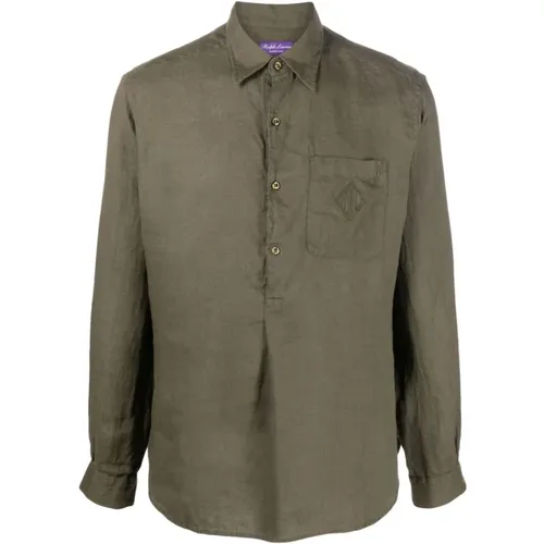 Casual Long Sleeve Men's Shirt , male, Sizes: S, 2XL - Ralph Lauren - Modalova
