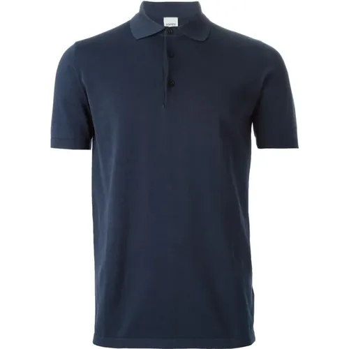 Polo Shirts, male, , Size: XL Navy Polo Shirt for Men - Aspesi - Modalova