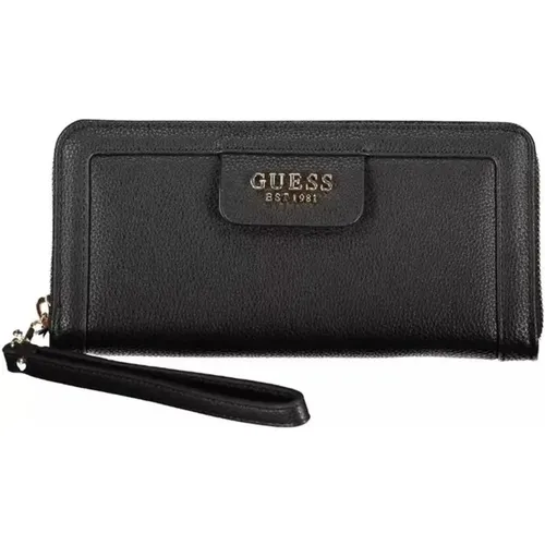 Wallets & Cardholders, female, , Size: ONE SIZE Wallet with Logo and Contrasting Details - Guess - Modalova