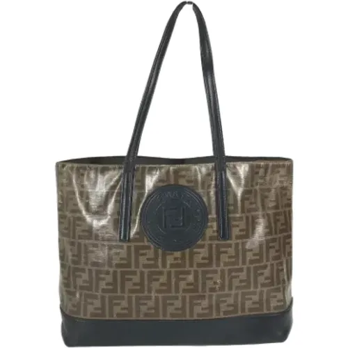 Pre-owned Tote Bags, female, , Size: ONE SIZE Pre-owned Plastic fendi-bags - Fendi Vintage - Modalova