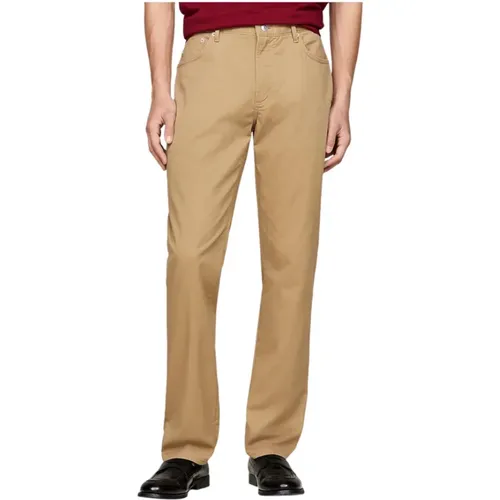 Chinos, male, , Size: W36 L32 Stylish Pants for Men and Women - Tommy Hilfiger - Modalova