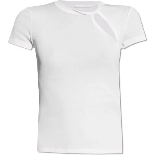 T-shirt , Damen, Größe: L - Helmut Lang - Modalova
