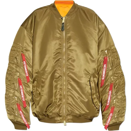 Bomber Jackets, male, , Size: L 'bomber' jacket - Vetements - Modalova