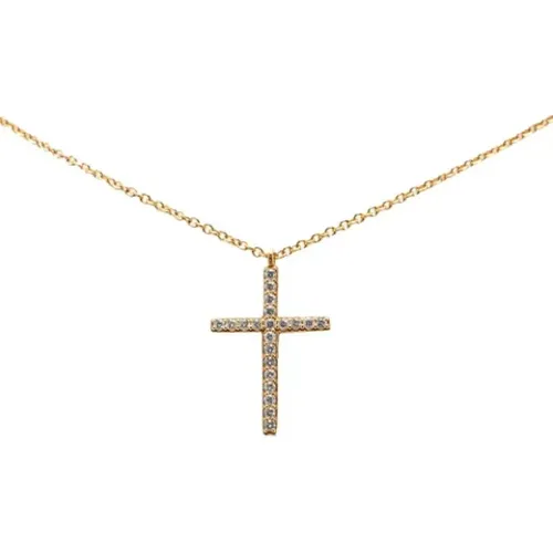 Pre-owned Jewellery, female, , Size: ONE SIZE Pre-owned Rose Gold necklaces - Tiffany & Co. Pre-owned - Modalova