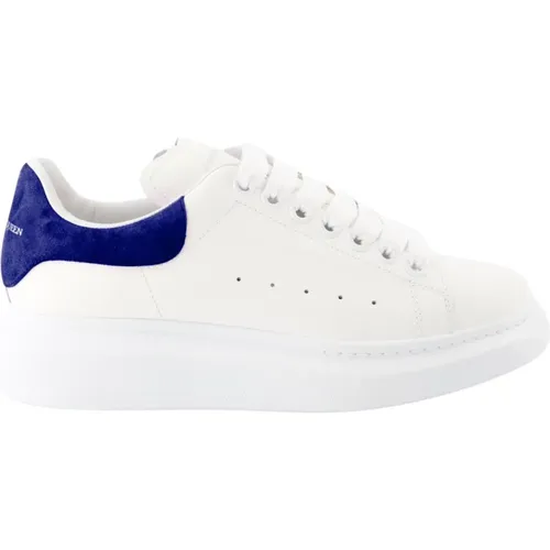 Oversized Bicolor Leder Sneakers , Damen, Größe: 40 1/2 EU - alexander mcqueen - Modalova