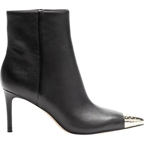 Shoes, Women, Leather Heeled Boots , female, Sizes: 7 UK - Guess - Modalova