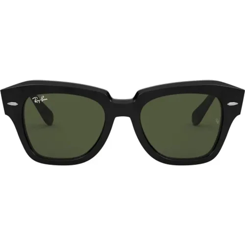 Klassische Sonnenbrille - Acetat Kristall Mix , Herren, Größe: 49 MM - Ray-Ban - Modalova