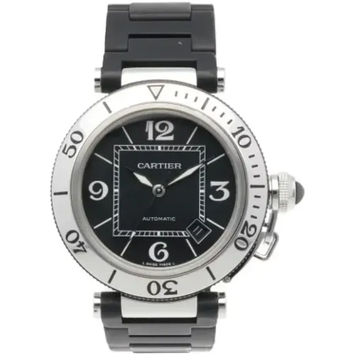 Pre-owned Watches, male, , Size: ONE SIZE Pre-owned Stainless Steel watches - Cartier Vintage - Modalova