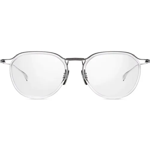 Glasses, male, , Size: 49 MM Stylish Grey Optical Frames - Dita - Modalova