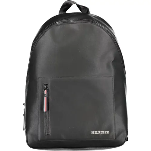 Backpacks, male, , Size: ONE SIZE Men's Backpack Laptop Compartment - Tommy Hilfiger - Modalova