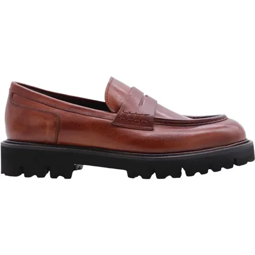 Klassische Mokassin Loafers , Herren, Größe: 46 EU - Flecs - Modalova