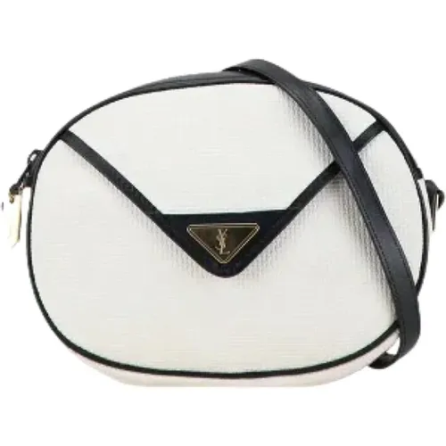 Pre-owned Cross Body Bags, female, , Size: ONE SIZE Pre-owned Canvas crossbody-bags - Yves Saint Laurent Vintage - Modalova