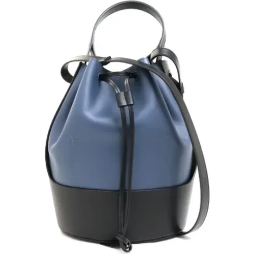 Pre-owned Bucket Bags, female, , Size: ONE SIZE Pre-owned Fabric shoulder-bags - Loewe Pre-owned - Modalova