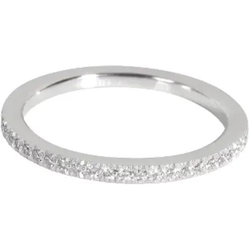 Pre-owned Platinum rings , female, Sizes: ONE SIZE - Tiffany & Co. Pre-owned - Modalova