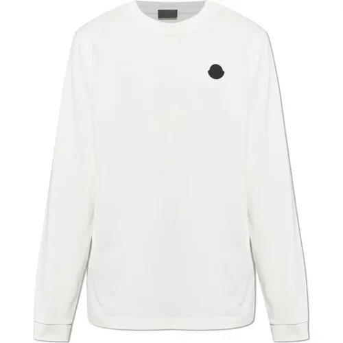 Long Sleeve Tops, male, , Size: XL Long sleeve t-shirt - Moncler - Modalova