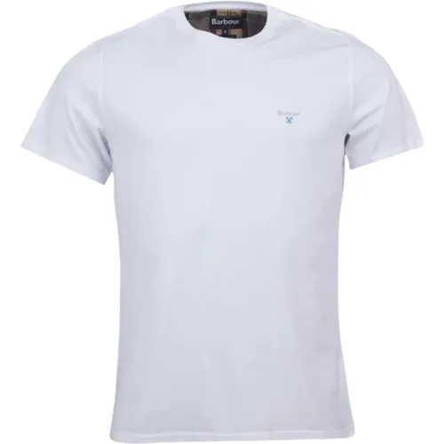 T-Shirts, male, , Size: L T-shirts and Polos Short Sleeve - Barbour - Modalova