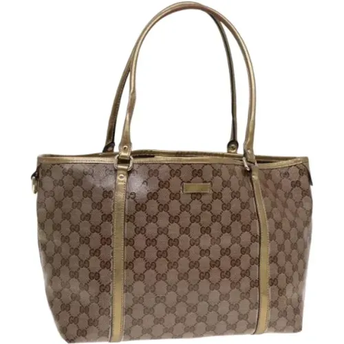 Pre-owned Tote Bags, female, , Size: ONE SIZE Pre-owned Canvas totes - Gucci Vintage - Modalova