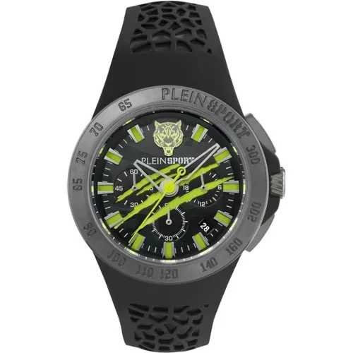 Watches, male, , Size: ONE SIZE Thunderstorm Chrono Watch - Plein Sport - Modalova