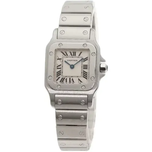 Pre-owned Watches, female, , Size: ONE SIZE Pre-owned Glass watches - Cartier Vintage - Modalova