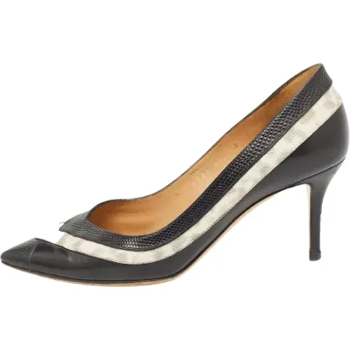 Pre-owned Pumps, female, , Size: 8 1/2 US Pre-owned Leather heels - Salvatore Ferragamo Pre-owned - Modalova