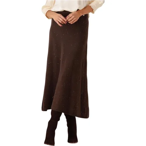 Midi Skirts, female, , Size: M Elegant Maxi Skirt for Women - Liu Jo - Modalova