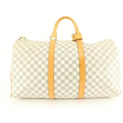 Pre-owned Weekend Bags, female, , Size: ONE SIZE Pre-owned Canvas louis-vuitton-bags - Louis Vuitton Vintage - Modalova