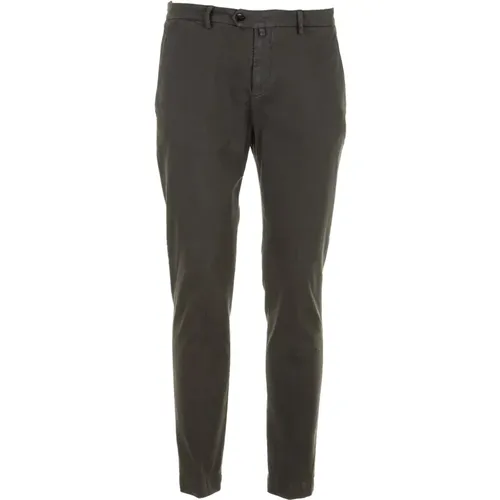 Chinos, male, , Size: 3XL Grey Trousers - Briglia - Modalova