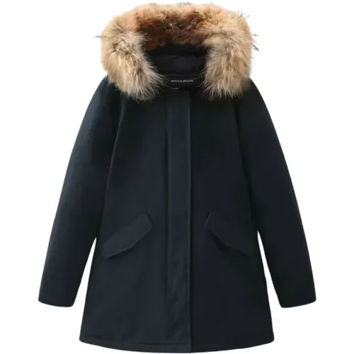 Ramar Arctic Parka with Detachable Fur Trim , female, Sizes: XS, M, S, L, XL - Woolrich - Modalova