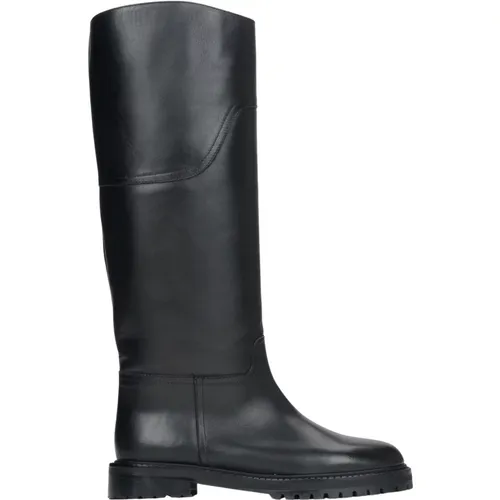 High Boots, female, , Size: 7 US Knee-high Flat Boots - Estro - Modalova