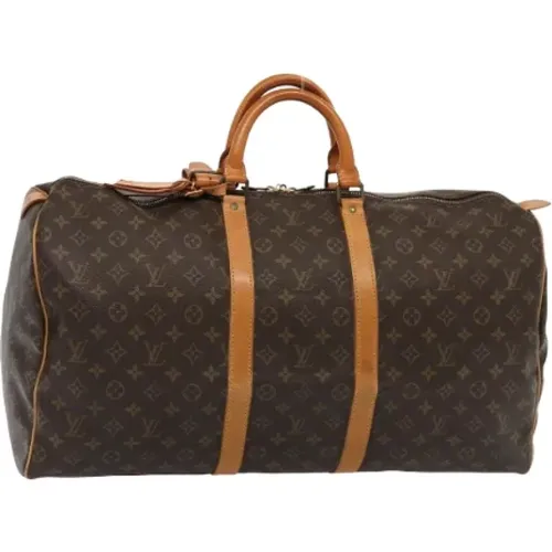 Pre-owned Weekend Bags, female, , Size: ONE SIZE Pre-owned Canvas louis-vuitton-bags - Louis Vuitton Vintage - Modalova