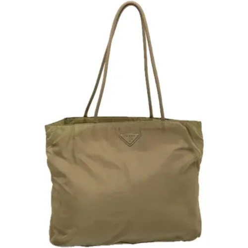 Pre-owned Tote Bags, female, , Size: ONE SIZE Pre-owned Nylon totes - Prada Vintage - Modalova